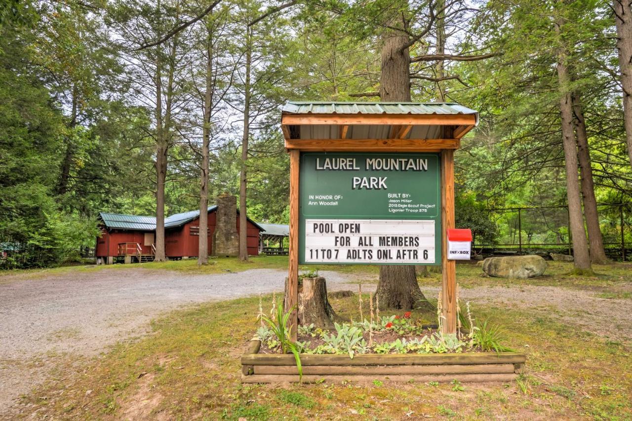 Pet-Friendly Pennsylvania Vacation Rental With Pool! Laughlintown Экстерьер фото